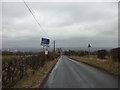 Meikle Earnock Road and the Hamilton boundary