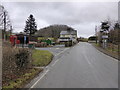 The village centre at Llwydiarth / Pont Llogel