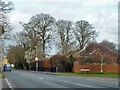 Hall Lane at Home Park Road junction