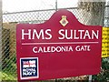 HMS Sultan Caledonian Gate