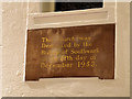 TQ4176 : Dedication plaque, St Nicholas church, Kidbrooke by Stephen Craven