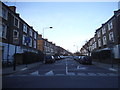 Lady Somerset Road at the junction of Highgate Road