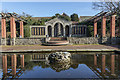 War Memorial in Garden of Remembrance, Broomfield Park, Palmers Green, London N13