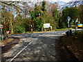 Looking east on Tadpole Lane to junction with Beacon Hill Road