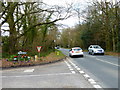 Looking north on Beacon Hill Road from Tadpole Lane