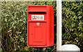 Pressed-steel postbox, Donaghadee (March 2014)