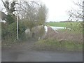 A flooded Elham Valley Way