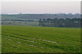 View over fields above Stock Bottom