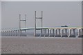 ST5186 : Severn Beach : Second Severn Crossing by Lewis Clarke