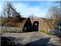 Road passes under the west coast mainline