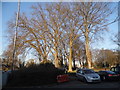 Car park at the end of Barry Avenue, Windsor