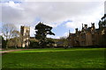 The church of St Michael, and Compton House, Over Compton