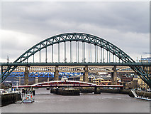 NZ2563 : Tyne Bridges by William Starkey