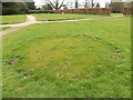 Former circular flower bed, Chantry Park