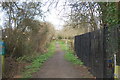 Footpath leading to Magnolia Park