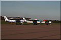 Cessnas on the apron at Retford (Gamston) Airport