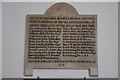SO9103 : War Memorial names, Oakridge church by Philip Halling