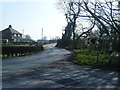 Rowley Bank Lane from Golborne Lane