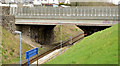 Road bridge, Mossley West station, Newtownabbey (1)