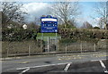 Side entrance to Oaklands Primary School, Aberaman