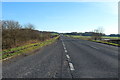 The A75 to Stranraer near Castle Douglas