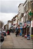 TQ3384 : Shops on Kingsland Road by Martin Addison