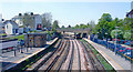 Gravesend Station, view eastward