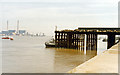 Gravesend West Street Pier, view seaward, 1995