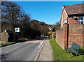 Whitecroft Road bench and bus shelter, Whitecroft