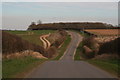 TF1695 : Bridleway crossing on road south of Thoresway by Chris