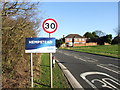 Hempstead village sign