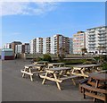 Picnic tables - Hove Seafront