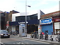 The new station building at Earlsfield