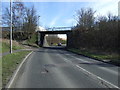 Railway bridge over the B6040