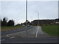 Cycle path round the A617 roundabout