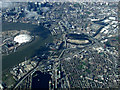 TQ4080 : Leamouth and the Thames from the air by Thomas Nugent
