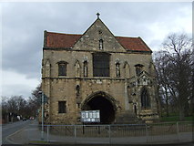 SK5878 : Gatehouse to Worksop Priory by JThomas
