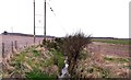 NO7398 : Field drain near Minklets by Stanley Howe