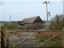 TL4102 : Old barn, Fernhall Farm by Robin Webster