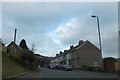 Terraced houses at the western end of Bittaford