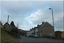 SX6656 : Terraced houses at the western end of Bittaford by David Smith