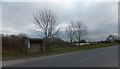 Bus shelter for westbound travellers at Wrangaton