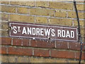 Old sign for St. Andrew