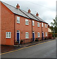 Row of 3 houses in Mansell Street, Stratford-upon-Avon