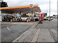 SD8303 : Shell Service Station, Middleton Road by David Dixon