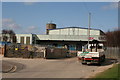 Norfolk Lane: Cold Store and view of the water tower