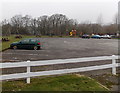 SN7400 : Car park and children's play area near the Dyffryn Arms, Bryncoch by Jaggery