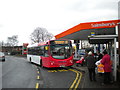 Bus at Sainsbury