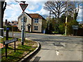 Junction of Ewshot Lane with Aldershot Road