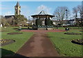 SS7597 : Victoria Gardens bandstand, Neath by Jaggery